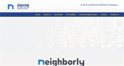 Desktop Screenshot of dwyergroup.com